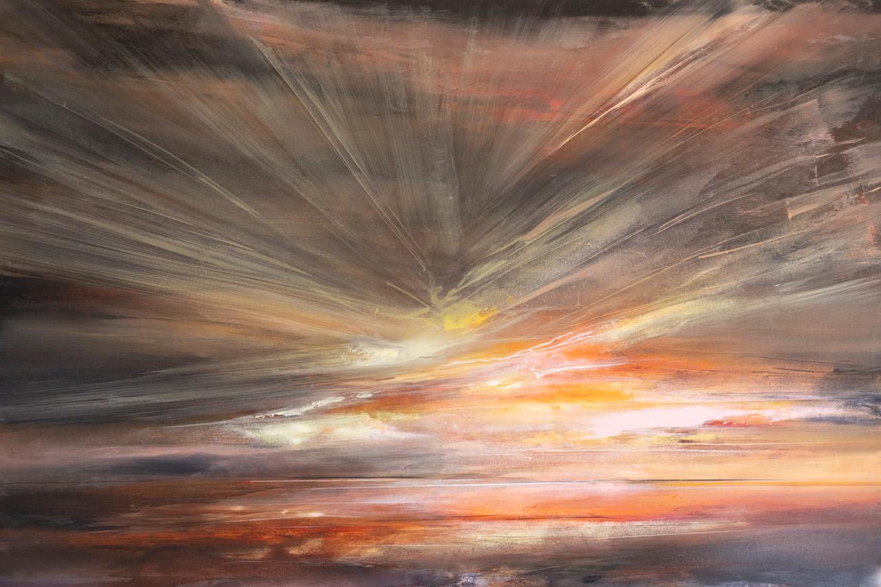 Awaken - 150x100cm mixed media