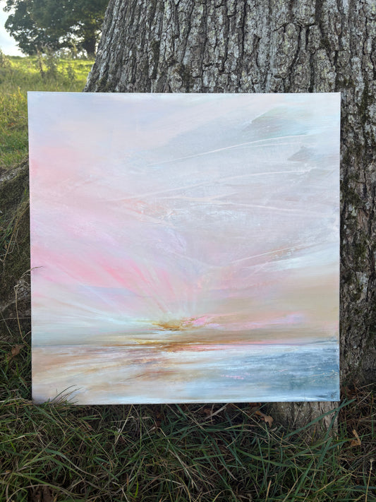 “Hold Your Peace” 61x61cm