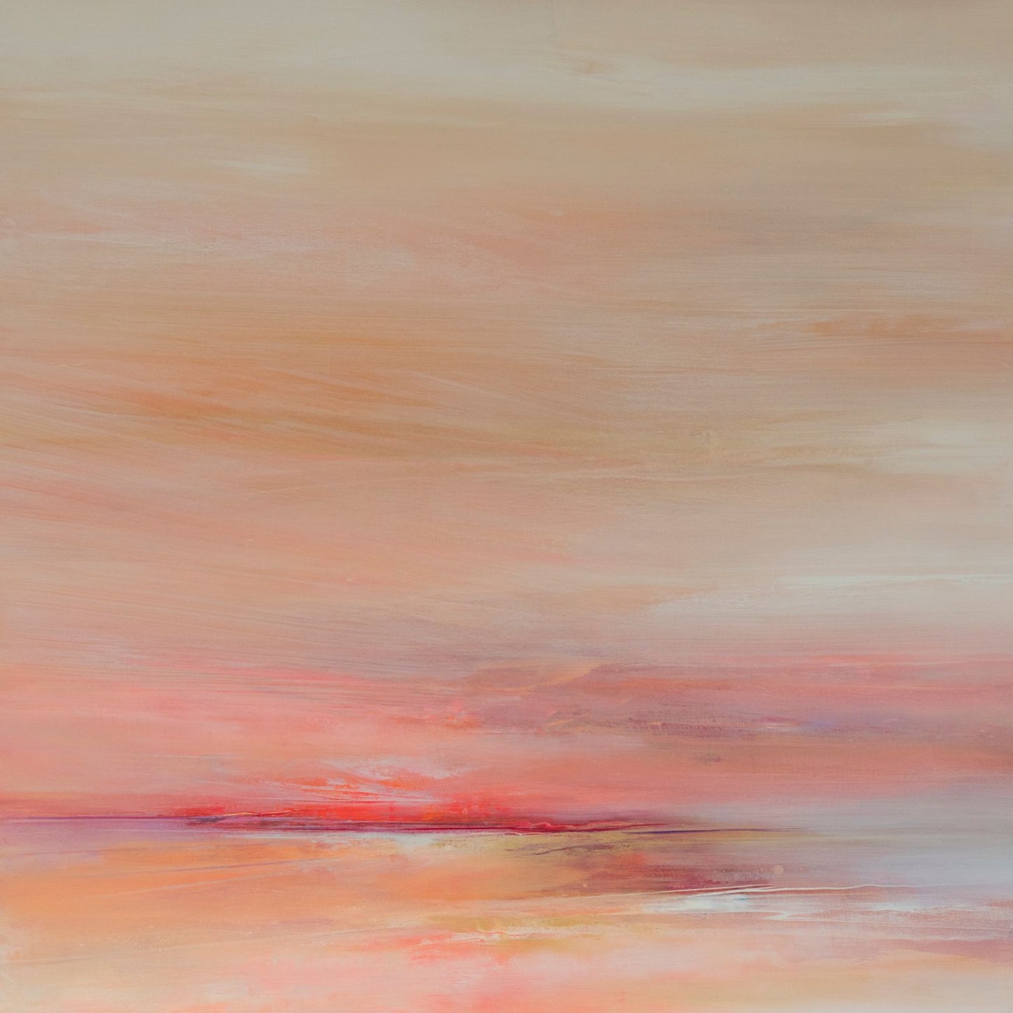 Tranquility - 100x100cm Mixed Media