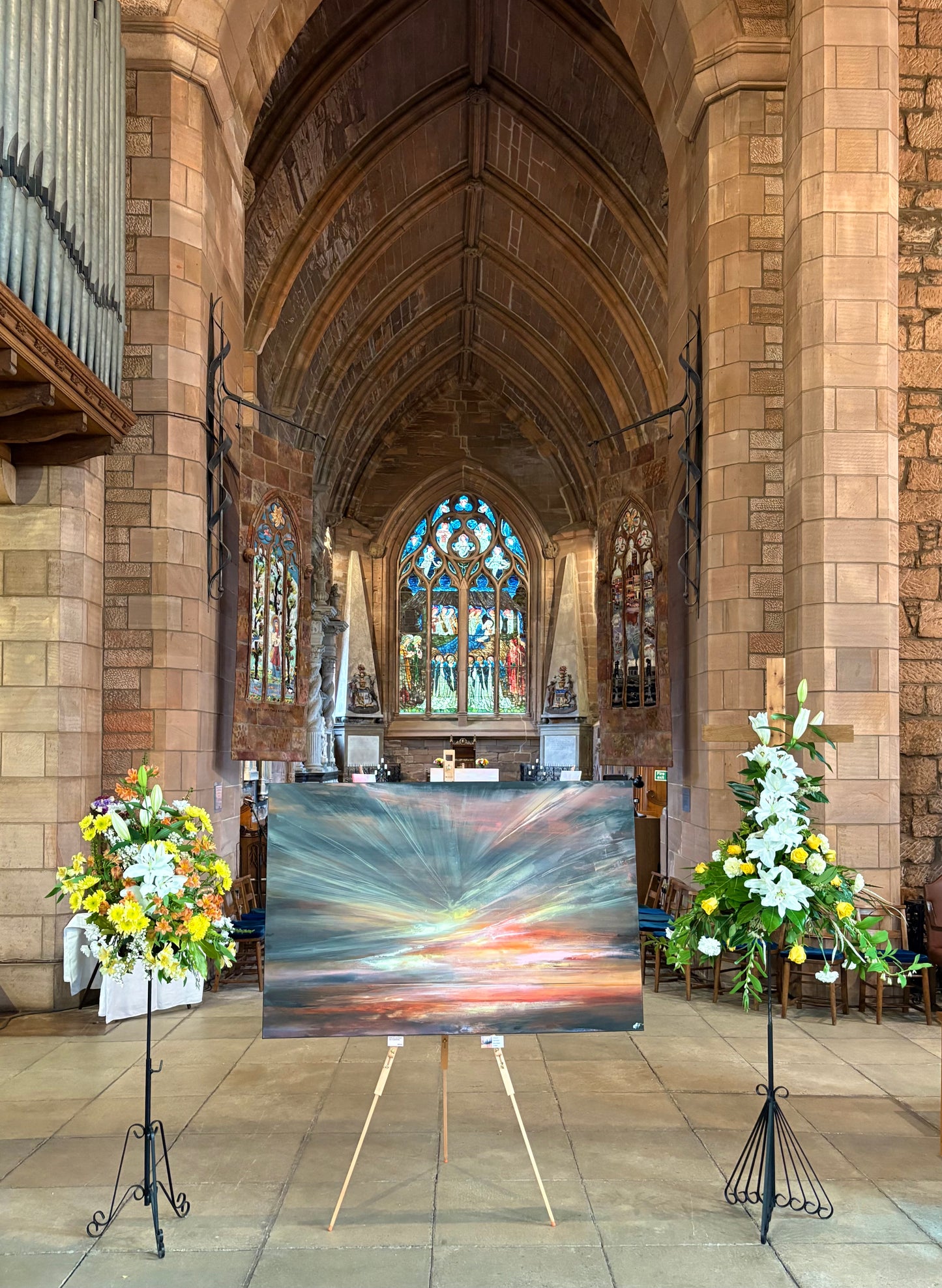 Awaken - 150x100cm mixed media