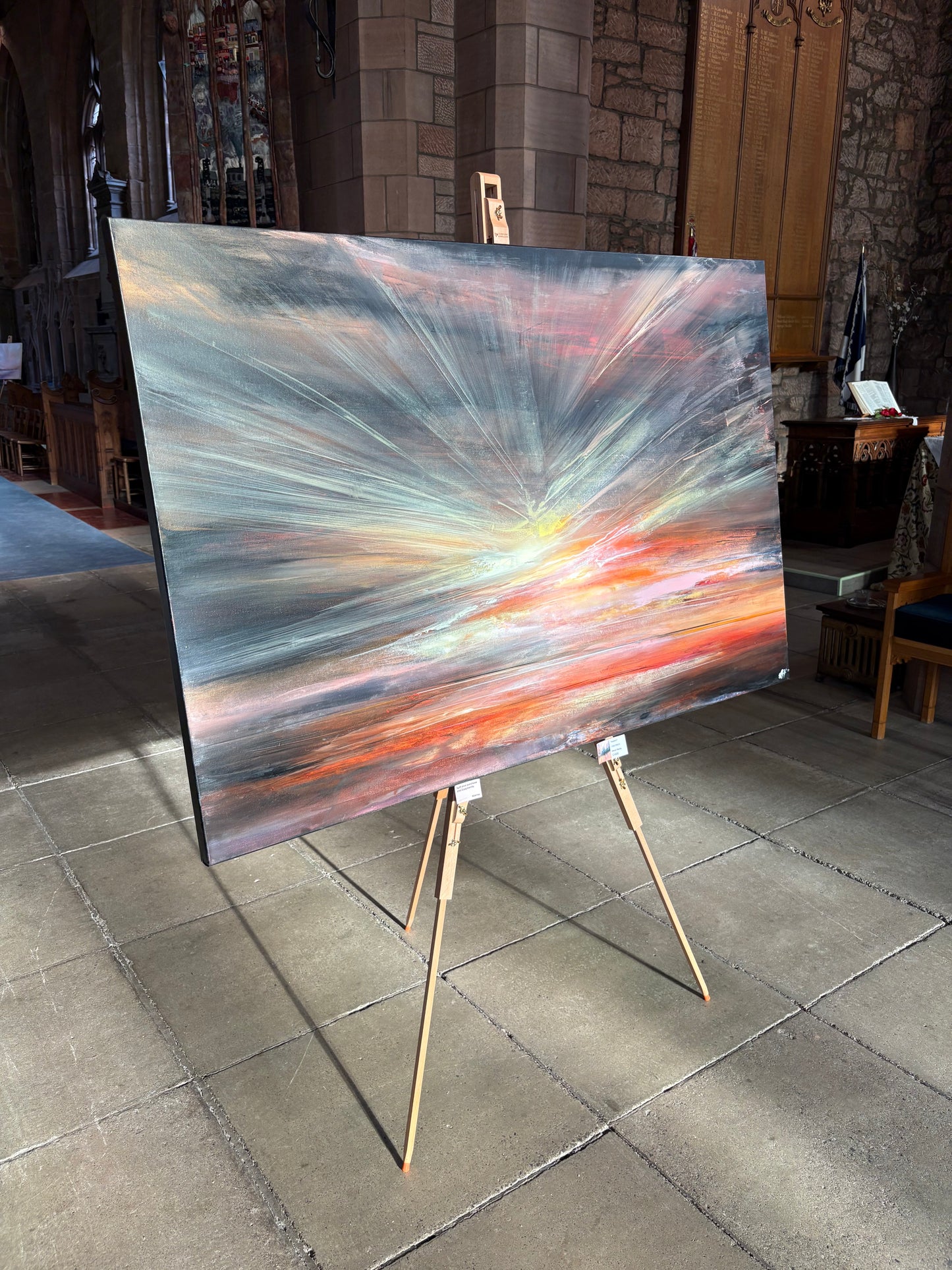 Awaken - 150x100cm mixed media